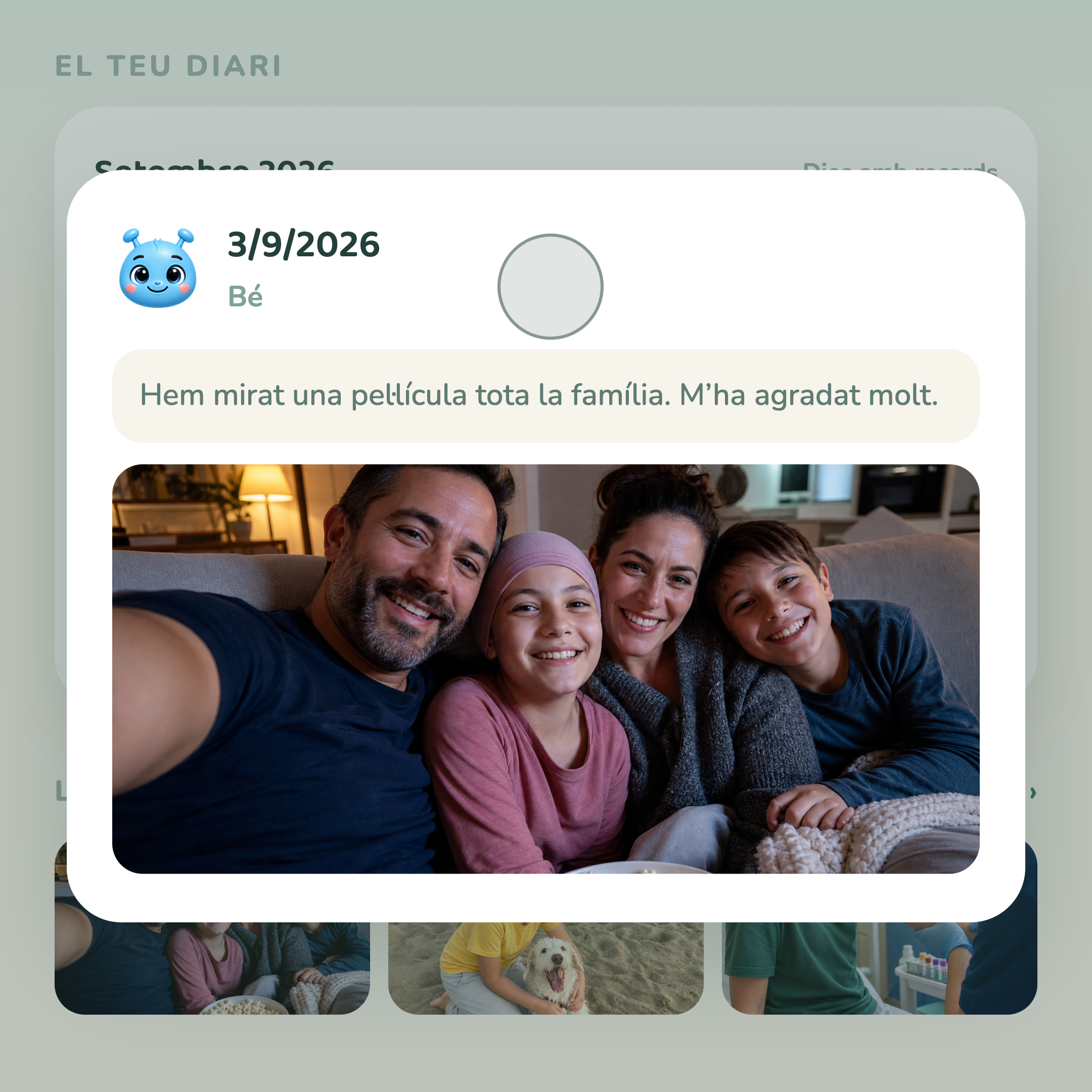 Diari emocional a l'app