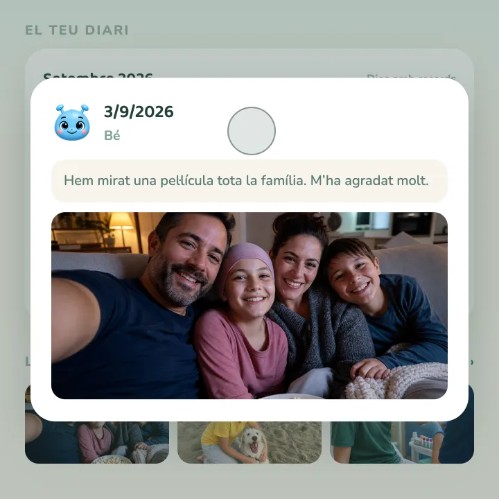 Diari emocional a l'app