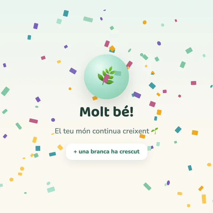 Missió completada a l'app